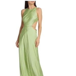 LUNE EXPOSED MIDRIFF - GREEN